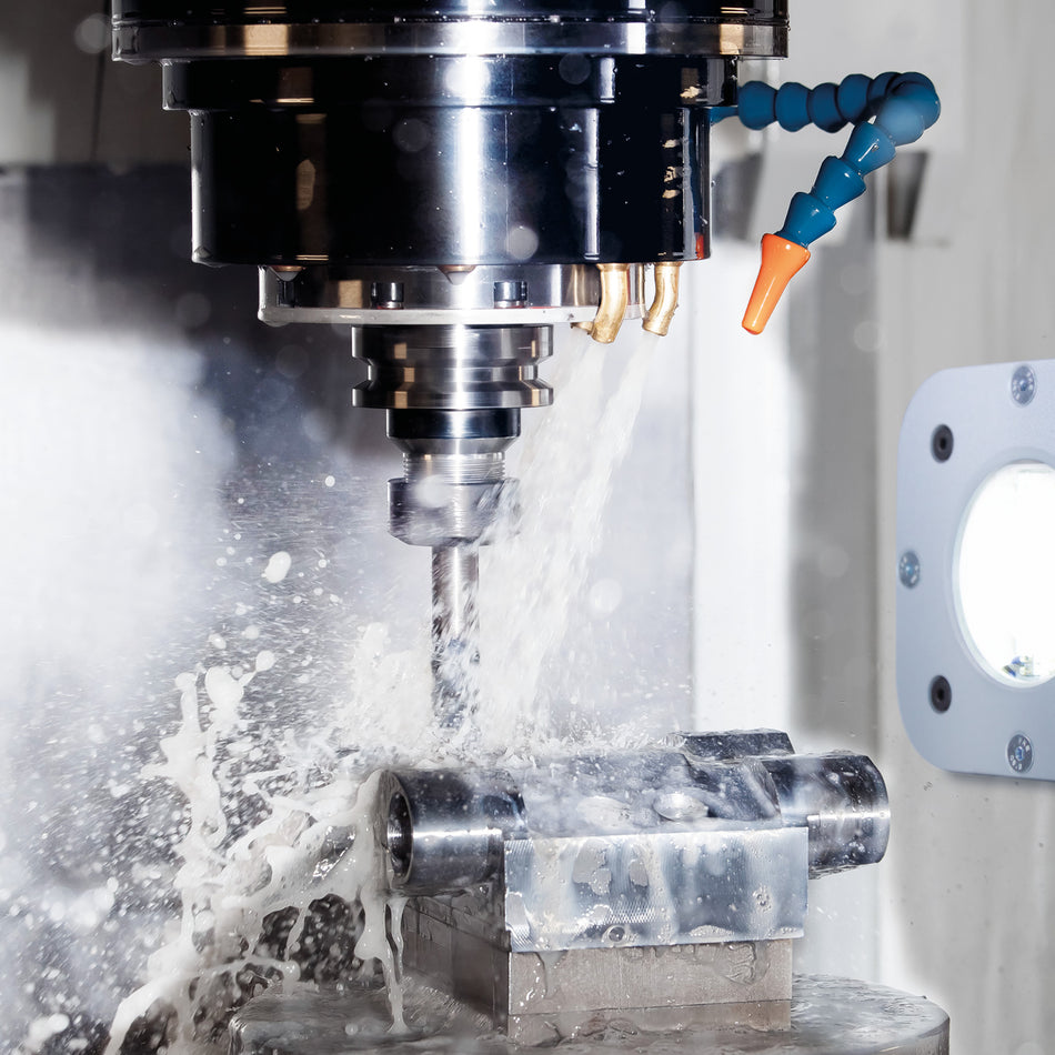 CANALED - HIGH POWER LED spot til overflademontage, i fx. CNC maskiner, IP67. 24Vdc, 8,5w (12101X-05)