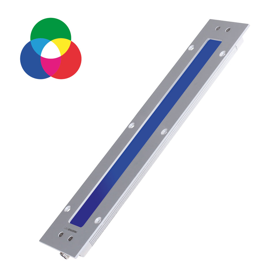 LED2WORK TUBELED_40 II RGB-W kombinerer præcis maskinbelysning med kraftfuld RGB-signalering
– alt samlet i et kompakt og robust hus, der modstår olie, spåner og vibrationer.

Det blændfri hvide lys og de konfigurerbare RGB-farver giver både optimal belysning og tydelig statusindikering præcis dér, hvor det er vigtigst. - shop.cncmidt.dk