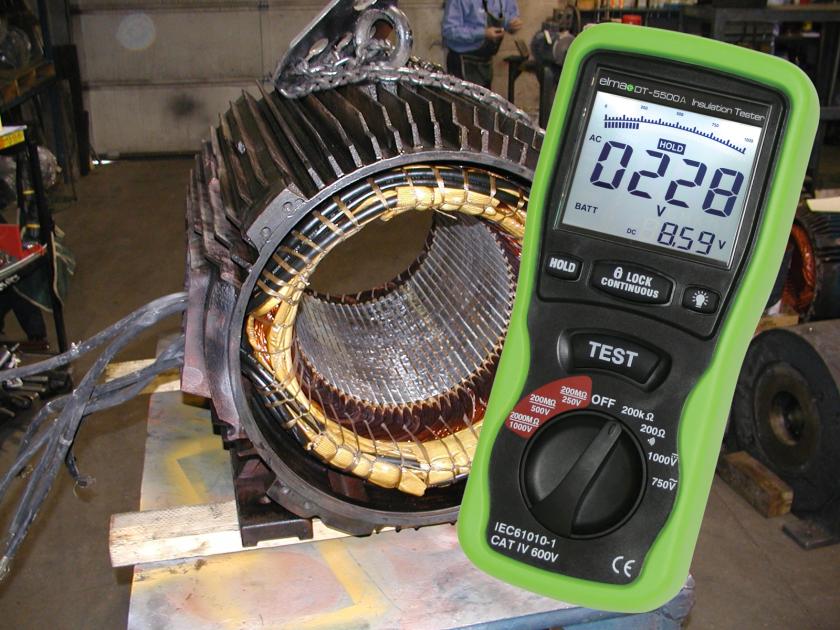 Elma DT5500A – 2 i 1 multimeter og isolationstester