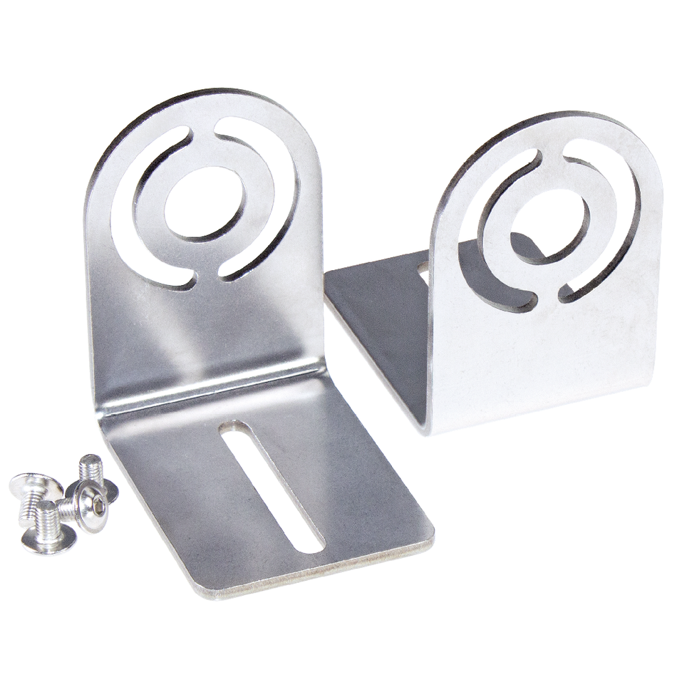 Beslag til Maskinlampe, Rustfri, passer til TUBELED_70 (210200-31)